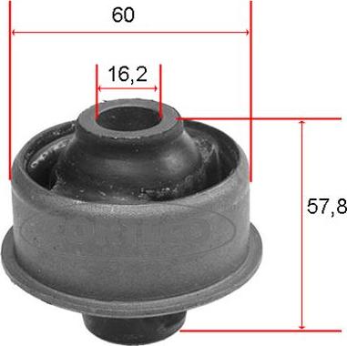 Corteco 21652805 - Piekare, Šķērssvira ps1.lv