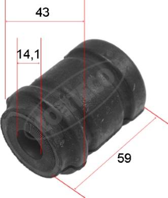 Corteco 21652362 - Piekare, Šķērssvira ps1.lv