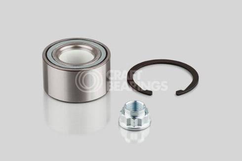 Craft Bearings 43CRB-3945 - Riteņa rumbas gultņa komplekts ps1.lv