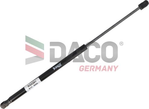 DACO Germany SG0261 - Gāzes atspere, Bagāžas / Kravas nodalījuma vāks ps1.lv