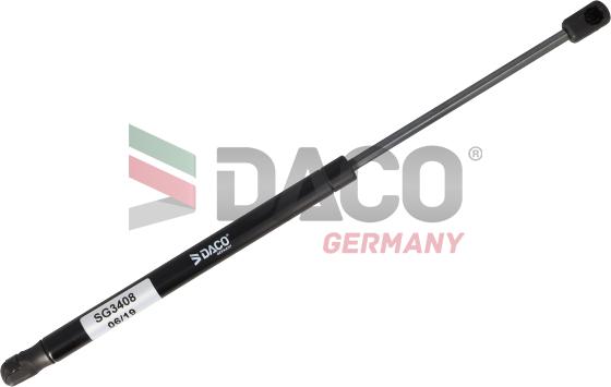 DACO Germany SG3408 - Gāzes atspere, Bagāžas / Kravas nodalījuma vāks ps1.lv