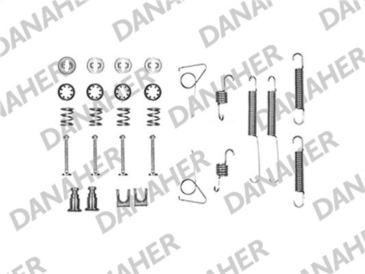 Danaher 7614 - Piederumu komplekts, Bremžu loki ps1.lv