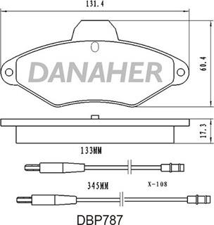 G.U.D. GBP043804 - Bremžu uzliku kompl., Disku bremzes ps1.lv