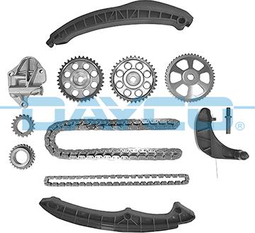 Dayco KTC1063 - Sadales vārpstas piedziņas ķēdes komplekts ps1.lv