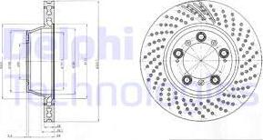 Delphi BG9097C - Bremžu diski ps1.lv