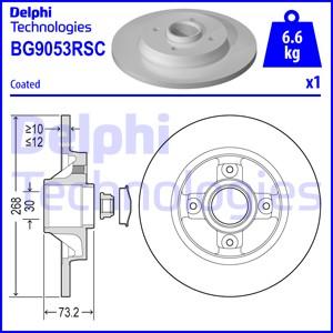 Delphi BG9053RSC - Bremžu diski ps1.lv