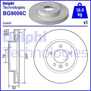 Delphi BG9006C - Bremžu diski ps1.lv