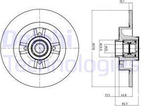 Delphi BG9032RSC - Bremžu diski ps1.lv