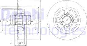 Delphi BG9029RSC - Bremžu diski ps1.lv