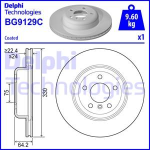 Delphi BG9129C - Bremžu diski ps1.lv