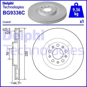 Delphi BG9336C - Bremžu diski ps1.lv