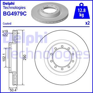 Delphi BG4979C - Bremžu diski ps1.lv