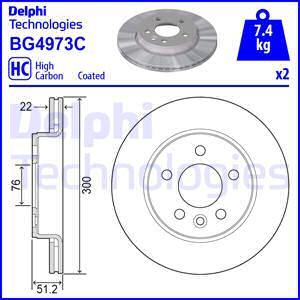 Delphi BG4973C - Bremžu diski ps1.lv