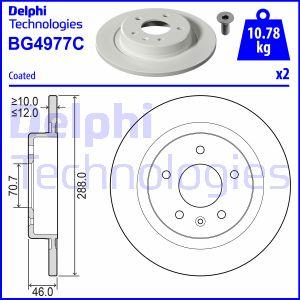 Delphi BG4977C - Bremžu diski ps1.lv