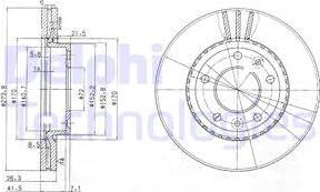 Delphi BG4015 - Bremžu diski ps1.lv