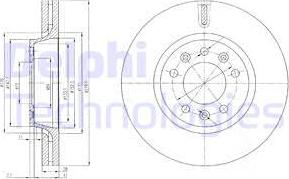 Delphi BG4084 - Bremžu diski ps1.lv