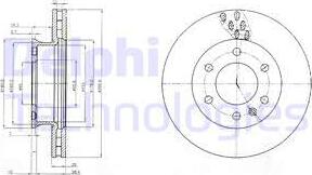 Delphi BG4032C - Bremžu diski ps1.lv