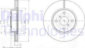 Delphi BG4116C - Bremžu diski ps1.lv