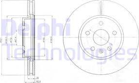 Delphi BG4189 - Bremžu diski ps1.lv