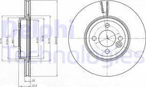 Delphi BG4184 - Bremžu diski ps1.lv