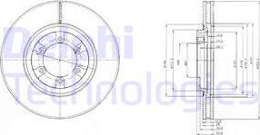 Delphi BG4133 - Bremžu diski ps1.lv