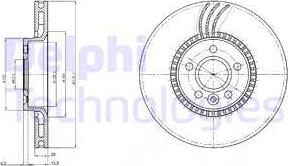 Delphi BG4123 - Bremžu diski ps1.lv