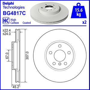 Delphi BG4817C - Bremžu diski ps1.lv