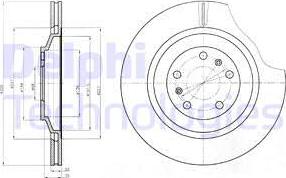 Delphi BG4292 - Bremžu diski ps1.lv