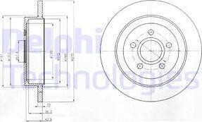 Delphi BG4245 - Bremžu diski ps1.lv