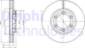 Delphi BG4252 - Bremžu diski ps1.lv