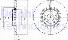 Delphi BG4266 - Bremžu diski ps1.lv