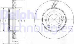 Delphi BG4206 - Bremžu diski ps1.lv