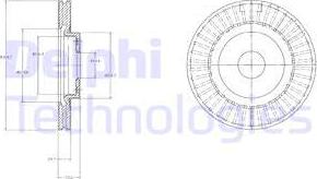 Delphi BG4214 - Bremžu diski ps1.lv