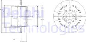 Delphi BG4216 - Bremžu diski ps1.lv