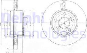 Delphi BG4227C - Bremžu diski ps1.lv