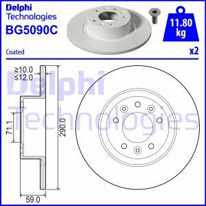 Delphi BG5090C - Bremžu diski ps1.lv