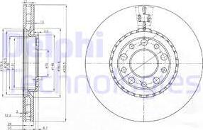 Delphi BG3951 - Bremžu diski ps1.lv