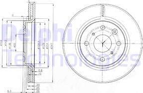 Delphi BG3976C - Bremžu diski ps1.lv