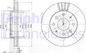 Delphi BG3401 - Bremžu diski ps1.lv