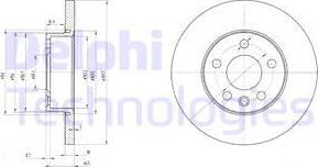 Delphi BG3415 - Bremžu diski ps1.lv