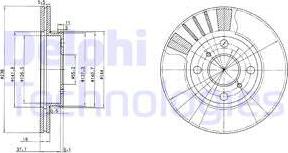 Delphi BG3424 - Bremžu diski ps1.lv