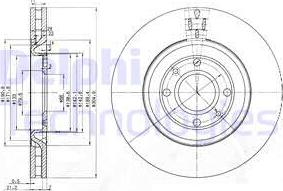 Delphi BG3529 - Bremžu diski ps1.lv