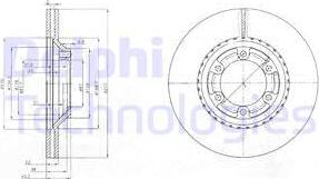 Delphi BG3679 - Bremžu diski ps1.lv