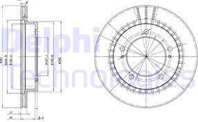 Delphi BG3158 - Bremžu diski ps1.lv