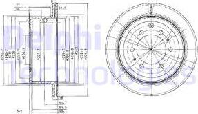 Delphi BG3188 - Bremžu diski ps1.lv