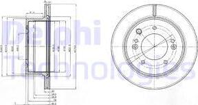 Delphi BG3859 - Bremžu diski ps1.lv