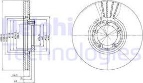 Lucas Electrical 6016231 - Bremžu diski ps1.lv