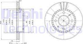 Delphi BG3206 - Bremžu diski ps1.lv