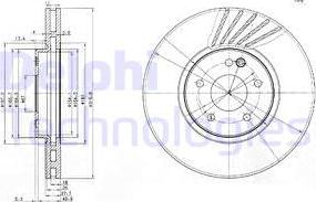 Delphi BG3238 - Bremžu diski ps1.lv