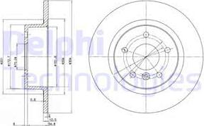 Delphi BG3227C - Bremžu diski ps1.lv